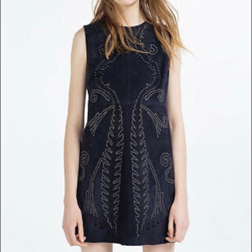 Zara Leather Dress